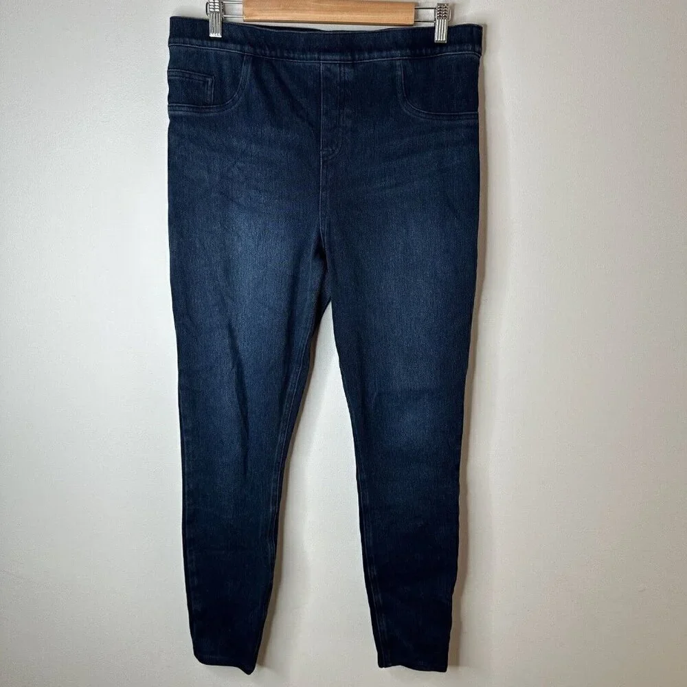 Women's‎ SPANX Twilight Rinse Jean-ish® Ankle Leggings Size XL